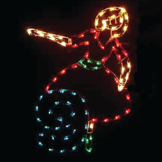 5 ft. 12 Days of Christmas - Full Set - Silhouette Christmas Pole Mounted Decoration