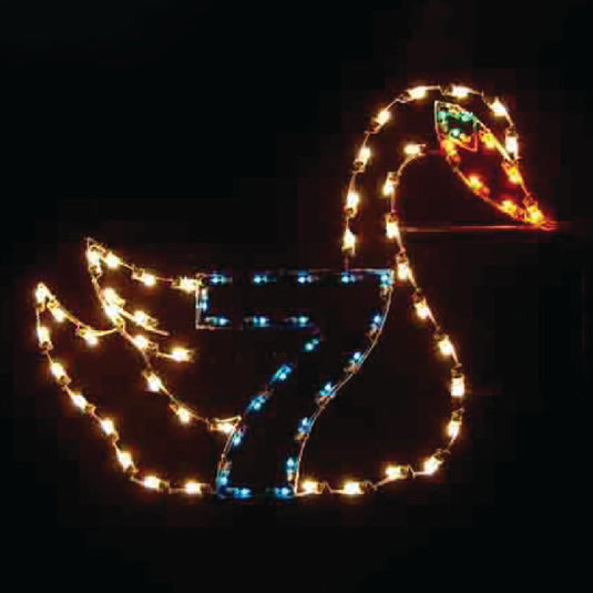 5 ft. 12 Days of Christmas - Full Set - Silhouette Christmas Pole Mounted Decoration