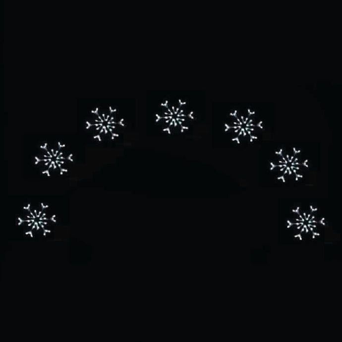 8' x 14' Snowflake Arch