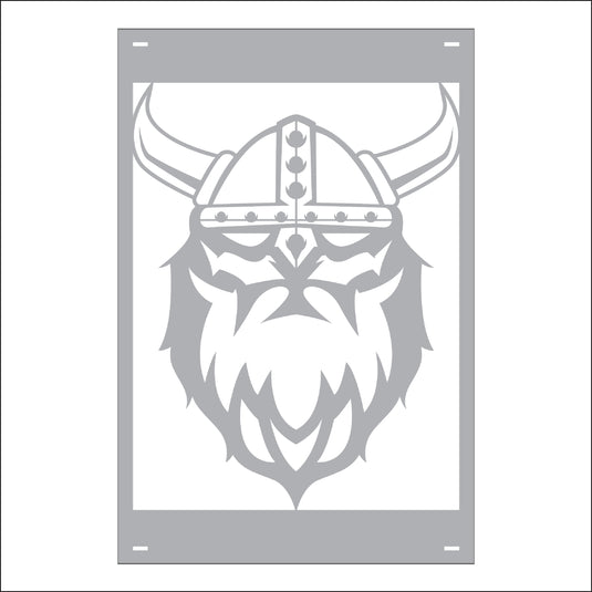 M132 Mascot Vikings - Metal Pole Banner