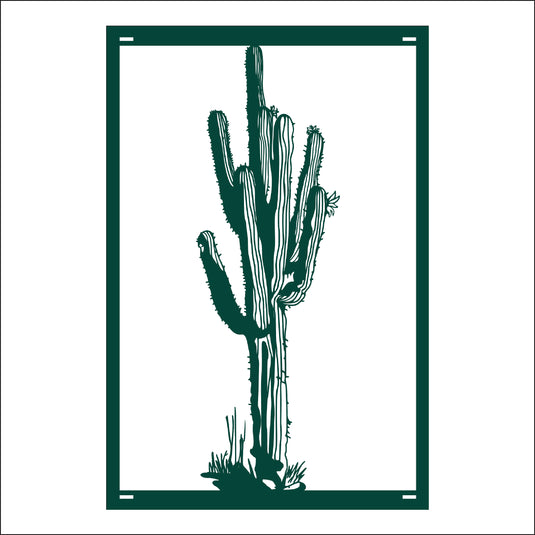 M145 Cactus - Metal Pole Banner