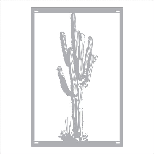 M145 Cactus - Metal Pole Banner