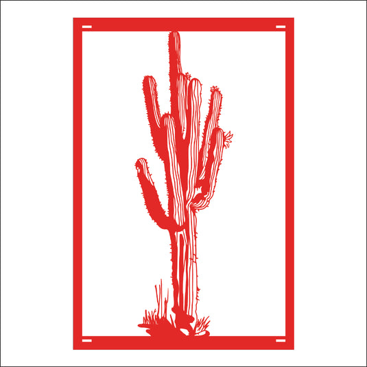 M145 Cactus - Metal Pole Banner