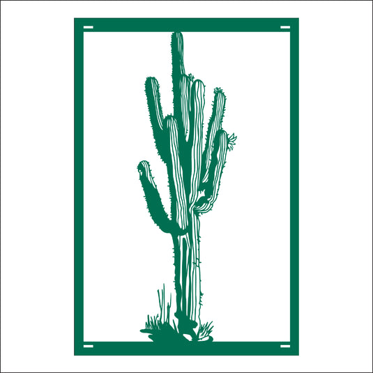 M145 Cactus - Metal Pole Banner