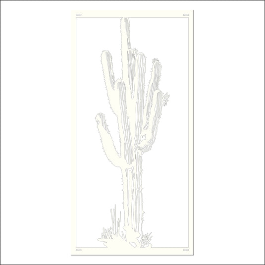 M145 Cactus - Metal Pole Banner