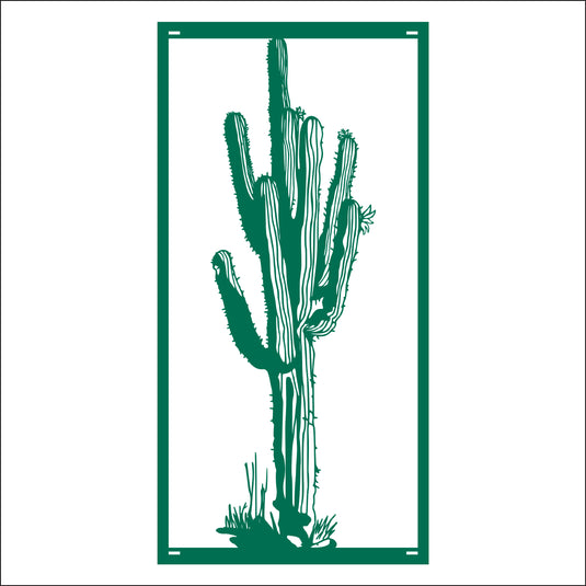 M145 Cactus - Metal Pole Banner