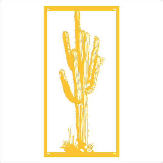 M145 Cactus - Metal Pole Banner