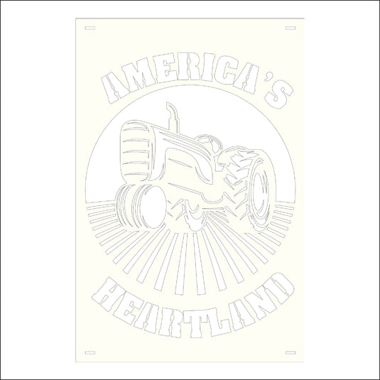 M154 The Heartland - Metal Pole Banner