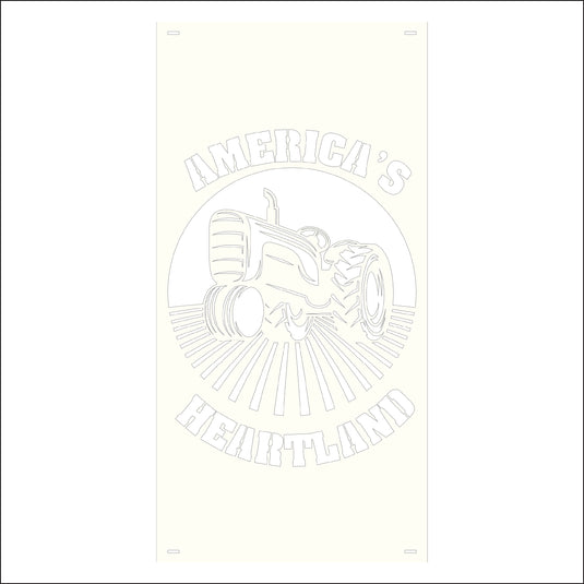M154 The Heartland - Metal Pole Banner