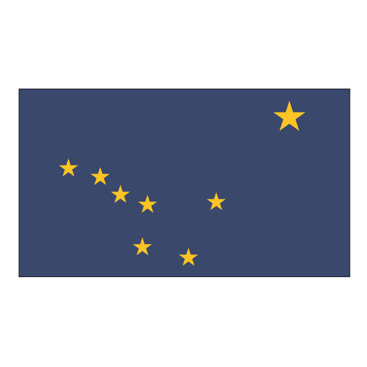 4' x 6' Nylon State Flags - Header & Grommets