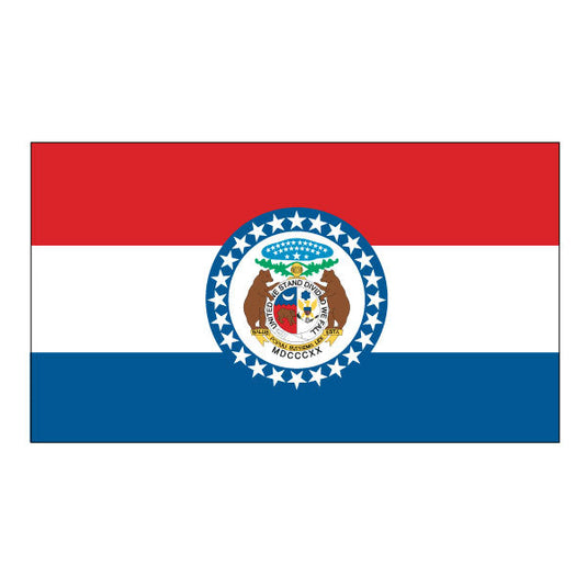4' x 6' Nylon State Flags - Header & Grommets