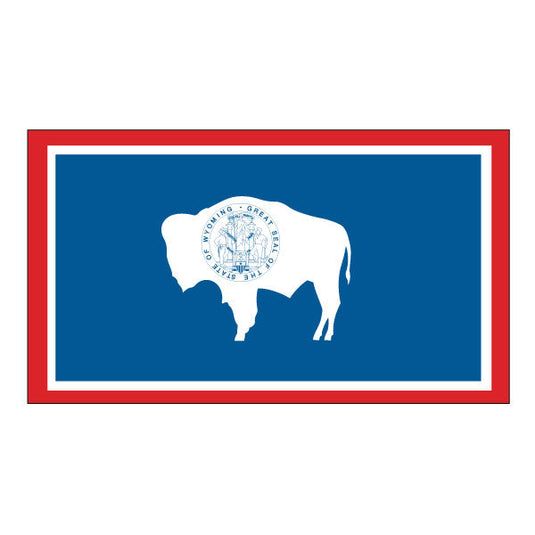 4' x 6' Nylon State Flags - Header & Grommets