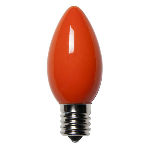 Ceramic gold C9 Incandescent Christmas Light Bulbs